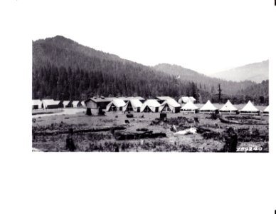 289240 Angess CCC Camp Looking West, Siskiyou NF, OR 1934 photo