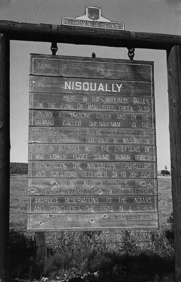 Nisqually Highway Sign