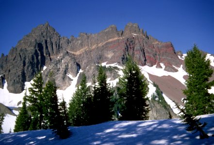 Three Finger Jack, Mt Jefferson Wilderness, Deschutes National Forest photo