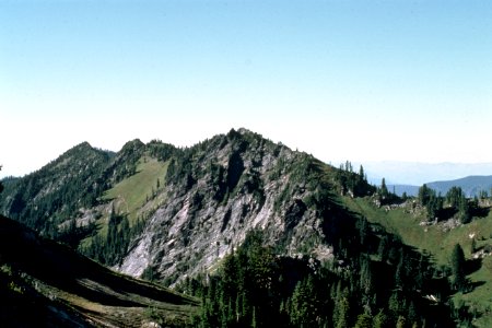 607 Mt St Helens NVM, pre-eruption Mt Margaret high country