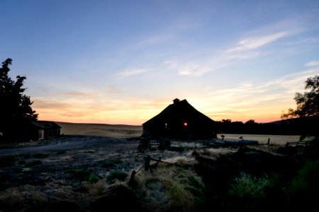 Eclipse and Sunset