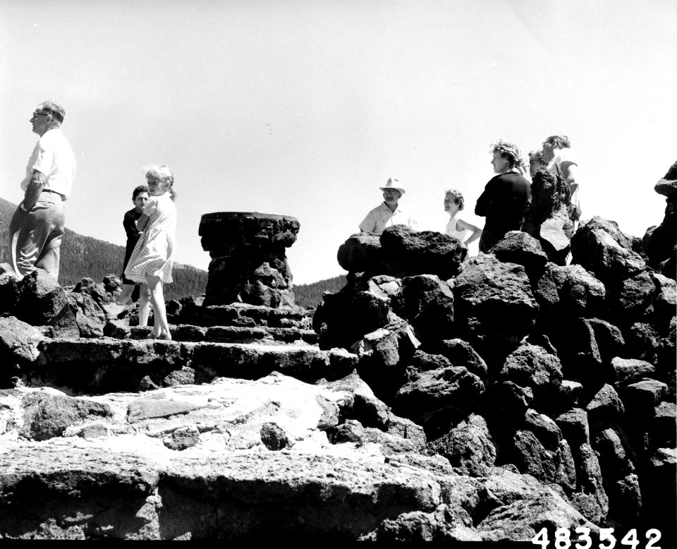483542 Dee Wright Observatory, Willamette NF, OR 1957