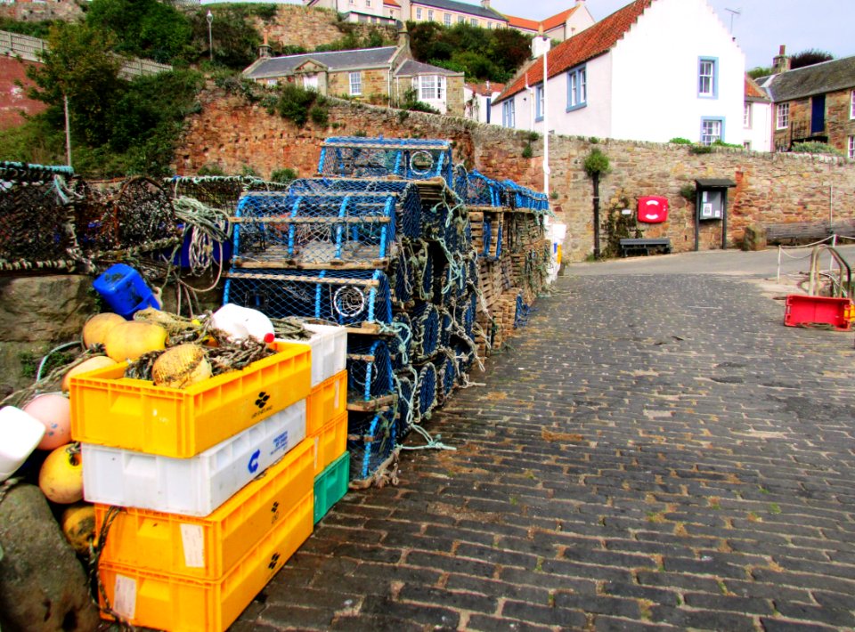 Crail harbour
