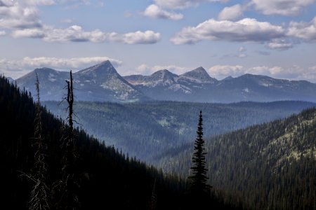 The PNT travels through the Selkirk Mountains in Idaho and northeast Washington.