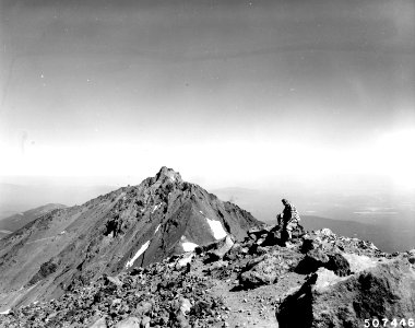 507446 Summit Middle Sister, Willamette NF, OR 1963 photo