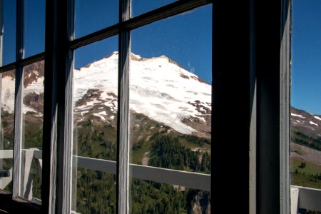 Mt Baker from the Park Butte Lookout photo