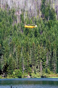 Marion Lake Plane Crash Recovery-Beginning of Lift, Willamette National Forest photo