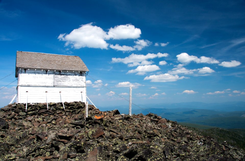 Northwest Peak Lookout on the Pacific Northwest Trail, Kootenai National Forest photo