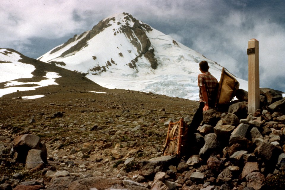 Mt Hood National Forest , Elliot glacier Mt Hood