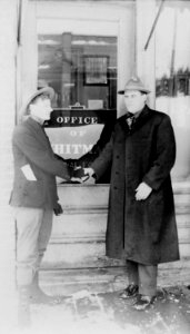 Whitman NF - USFS Officers, Pendleton, OR c1920
