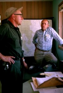 542 Okanogan Nat'l Forest Smokejumper Unit, Francis Lufkin&Dean Ford