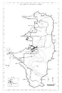 Willamette NF - Map Outline 1980
