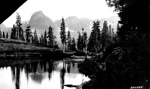 220525 McGravey Lake, Olympic NF, WA 1927 photo