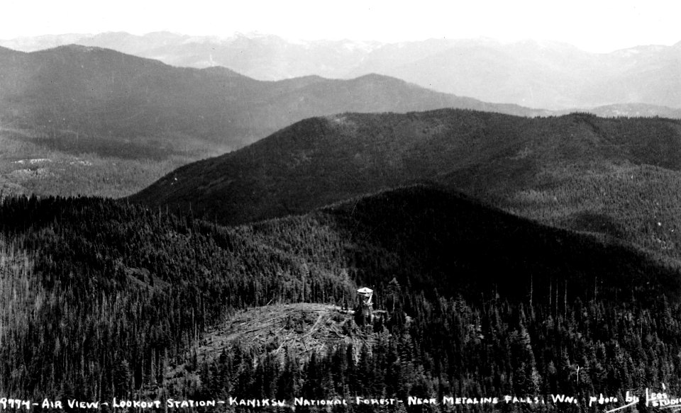 9774 Air View LO Station, Kanisksu NF near Metaline Falls, Wn