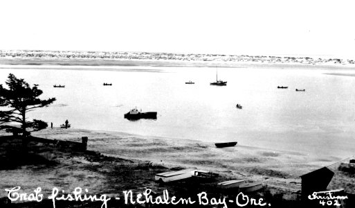 402 Crab Fishing, Nehalem Bay, Ore. photo