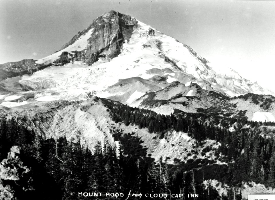Mt. Hood from Cloud Cap, OR 1932