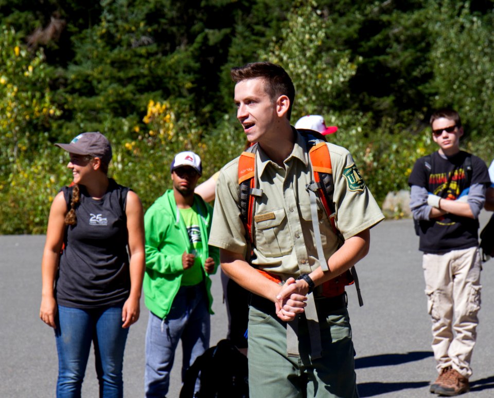 Youth Conservation Corps Clean Up at Gold Creek Pond -05, Mt. Baker Snoqualmie National Forest photo