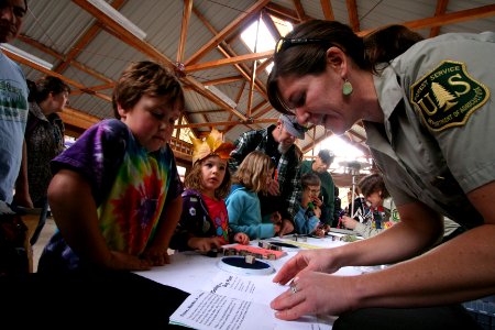 Play in the Rain Day-Shannon and the Scavenger Hunt, Willamette National Forest