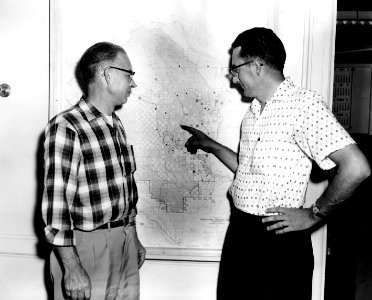 Wenatchee NF - Fritz Morrison & Archie Mills, WA c1958
