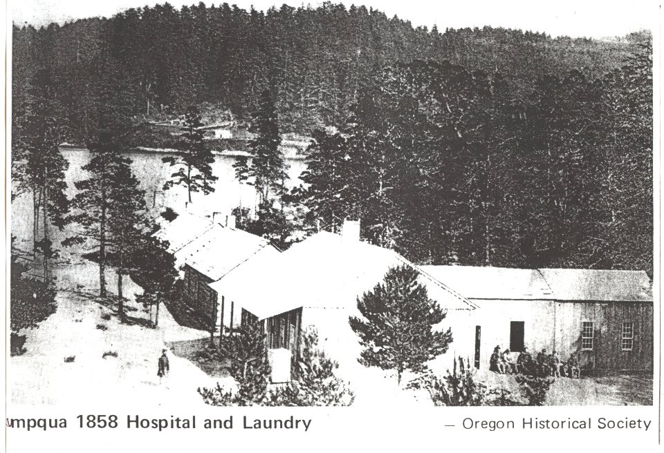 Umpqua Hospital and laundry