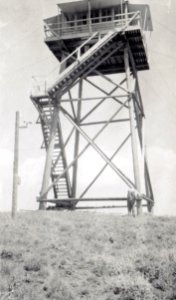 Lookout Tower, Anthony Butte, Whitman National Forest, OR 1942 (2) photo