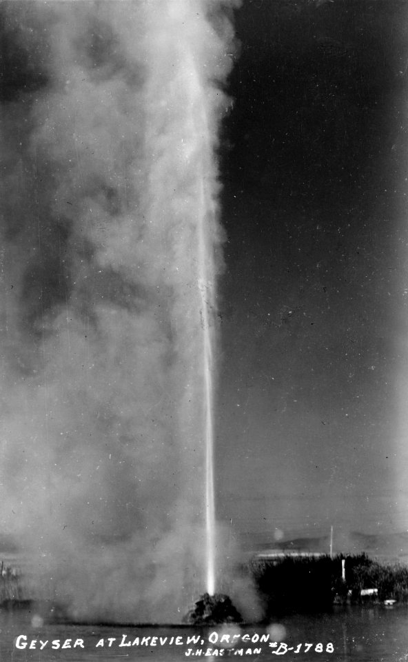 B-1788 Geyser at Lakeview, Oregon