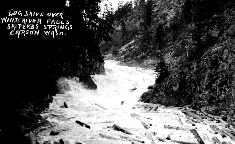Wind River Log Drive, Carson, Wash.