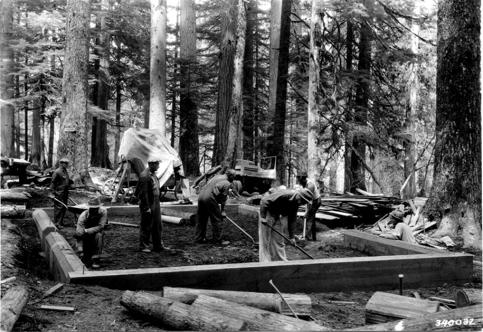 340032 ERA at Siuxon Camp, Columbia NF, WA 1936