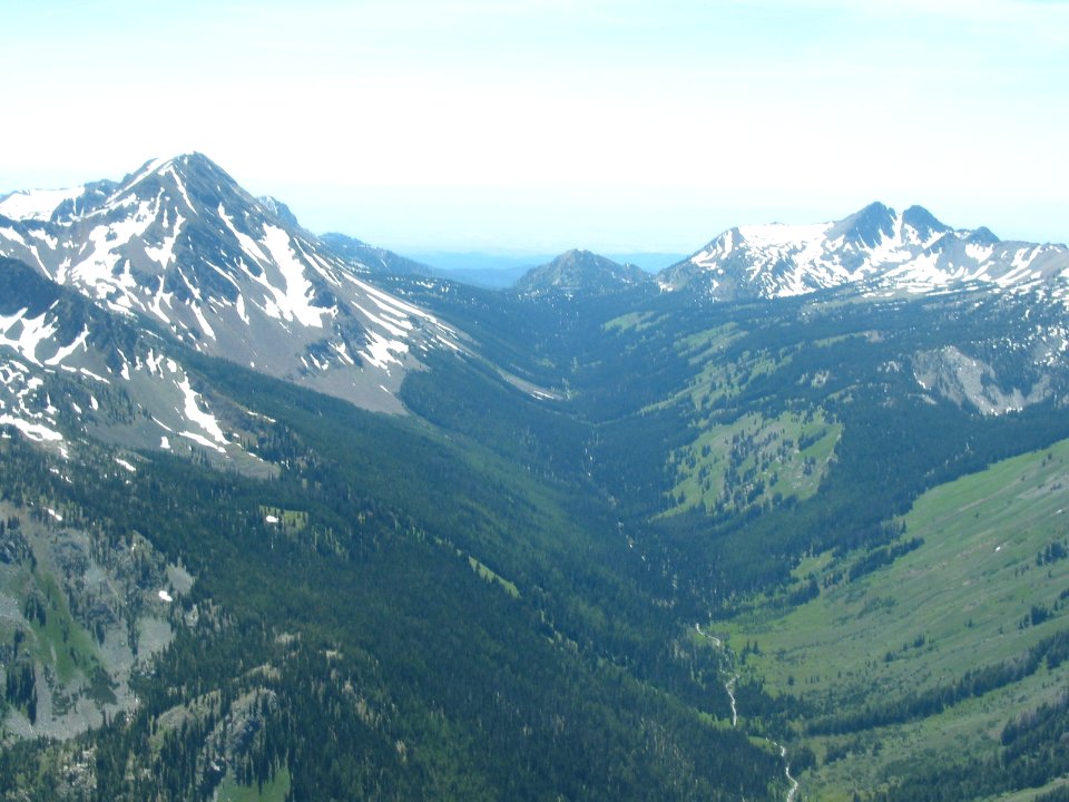 Cliff Creek and Mountains, Wallowa-Whitman National Forest