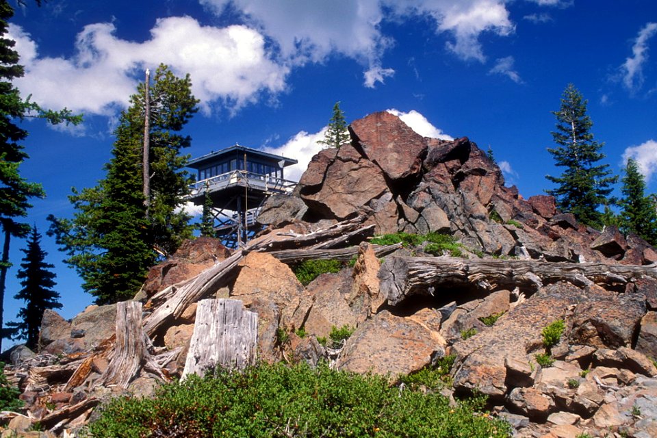 Flagpoint Lookout Tower, Mt. Hood National Forest