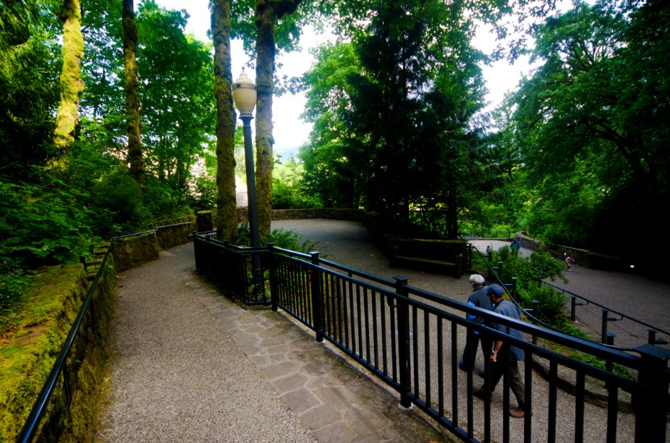 Accessible Path at Multnomah Falls 3-Columbia River Gorge