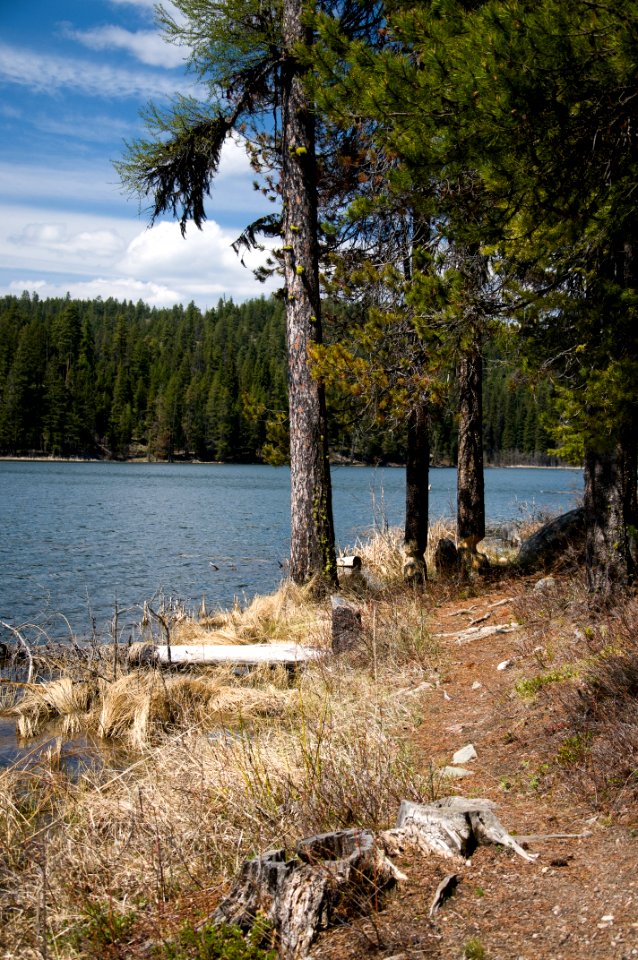 Pacific Northwest Trail around Swan Lake on the Colville National Forest