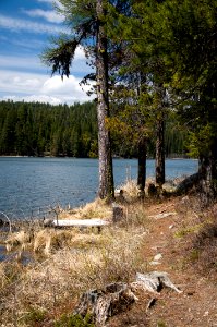 Pacific Northwest Trail around Swan Lake on the Colville National Forest