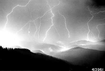 413961 Lightning, Umpqua NF, OR photo
