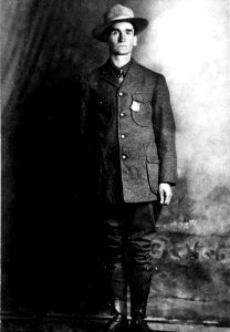 Cascade NF - Ranger Joe Landess, OR 1911 photo