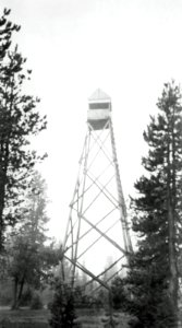 Lookout Tower Russel Mountain, Whitman National Forest, OR 1942 photo