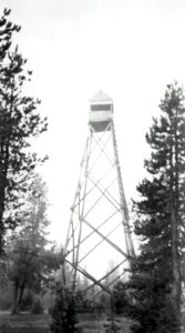 Lookout Tower Russel Mountain, Whitman National Forest, OR 1942