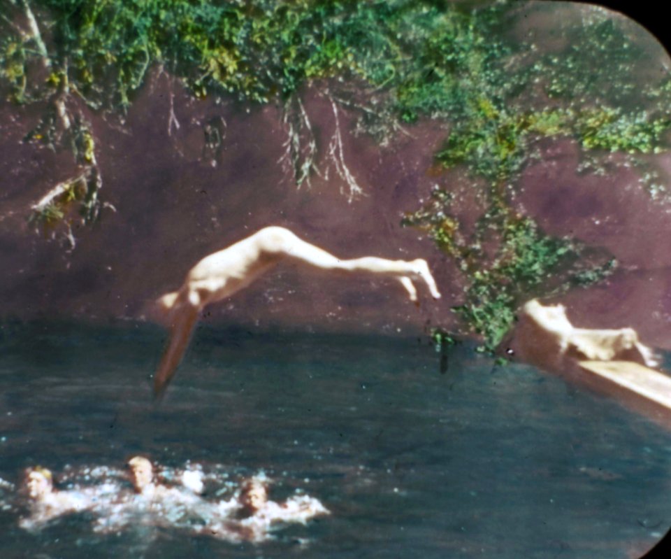 199730 Boy Scouts in Little River, Umpqua NF 1925