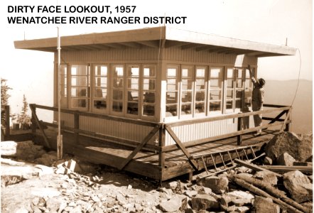 Dirty Face Lookout, 1957 photo