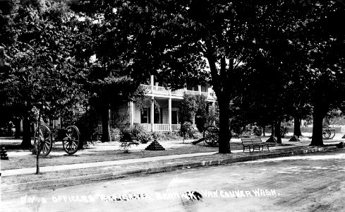 No. 40 Officers Residence, Barracks, Vancouver Wash.