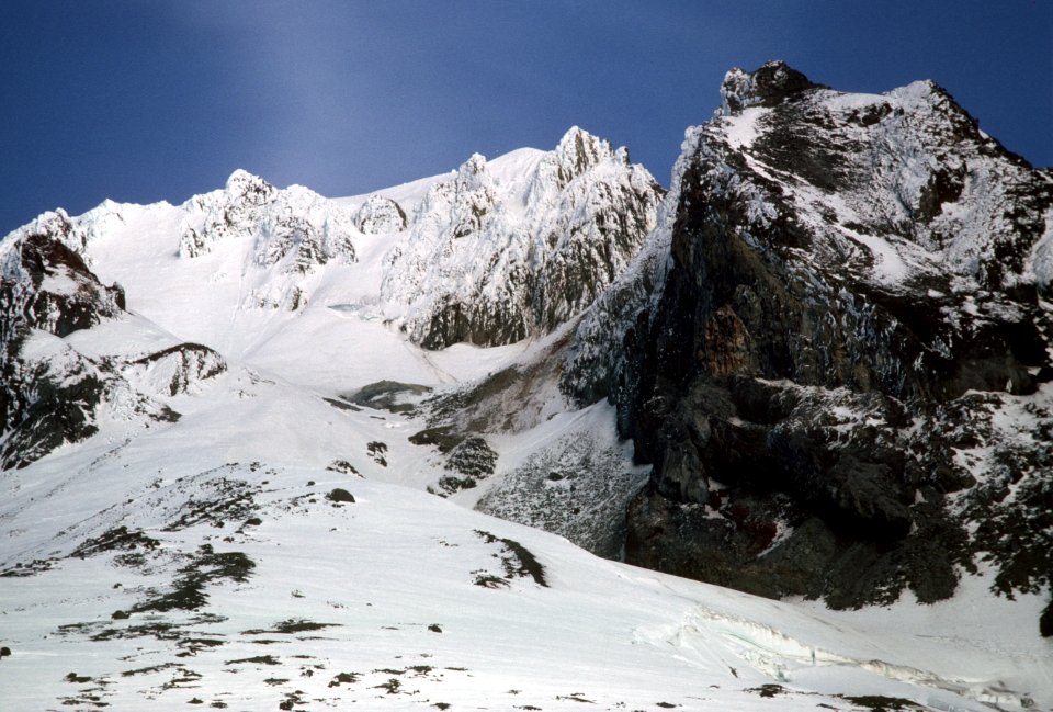 583 Mt Hood Nat'l Forest, Timberline Lodge, 1981 drought