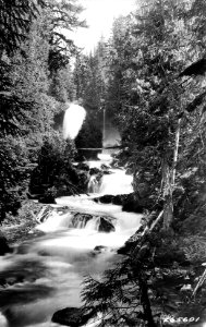 265601 Sahalie Falls, Cascade NF, OR 1931 photo