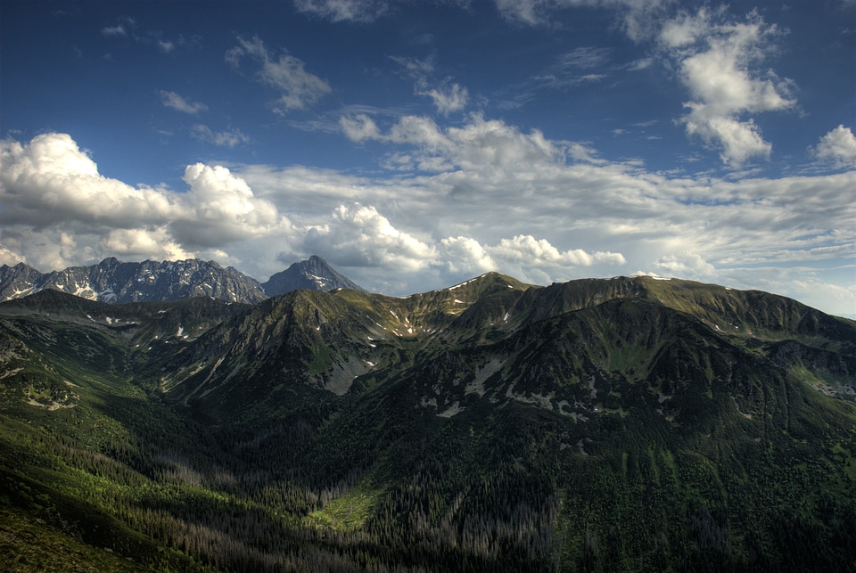 Mountains vistas landscape