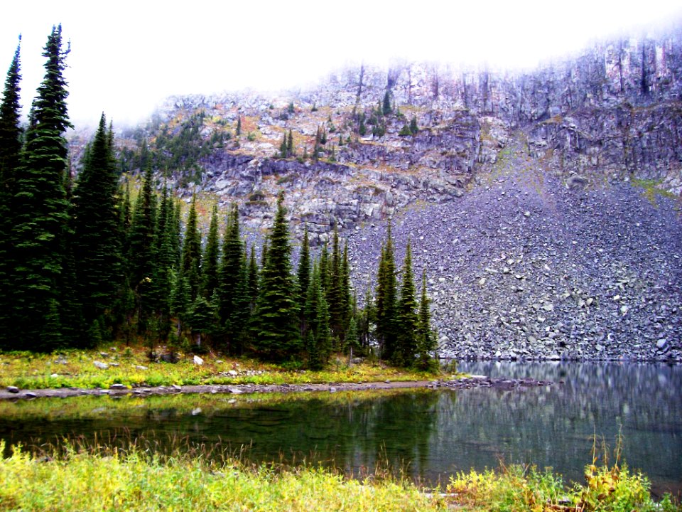 Blue Bird Lake in the Ten Lakes Wilderness Study Area and Ten Lakes Scenic Area on the Kootenai National Forest