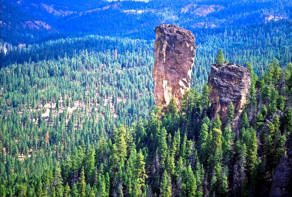 Steins Pillar in the Mill Creek Wilderness-Ochoco