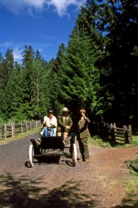 Willamette NF - 1903 Olds at Fish Lake, OR 1991h photo