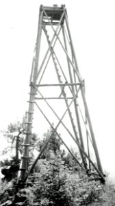 Lookout Tower Pogue Point, Whitman National Forest, OR c1942