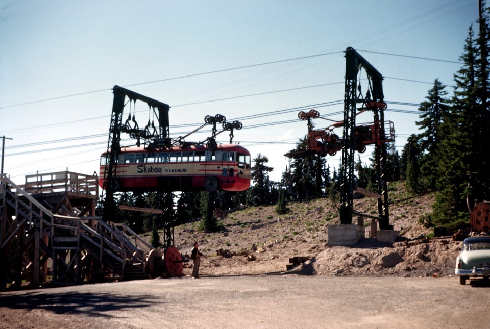 424 Skiway terminal at Timberline lodge