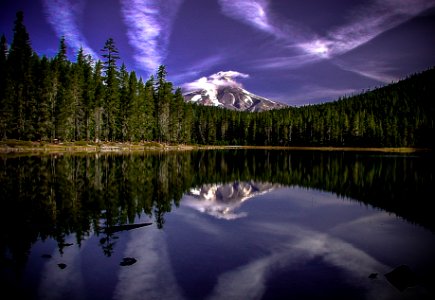 FROG LAKE AND MT HOOD-MT HOOD