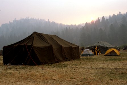 437 Ochoco National Forest, Hash Rock fire camp
